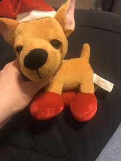 DanDee collectible Christmas dog pup