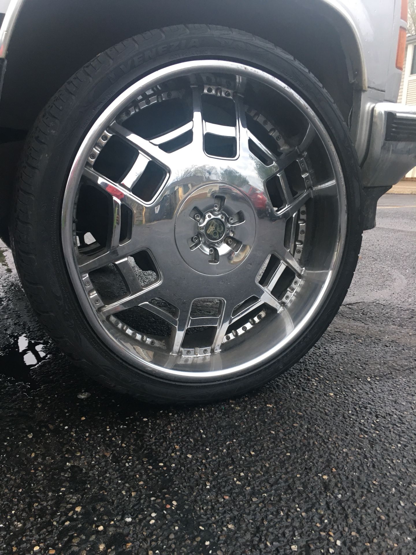 26 inch chrome spider web rims 1200 obo
