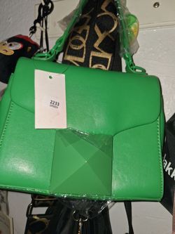 Green purse
