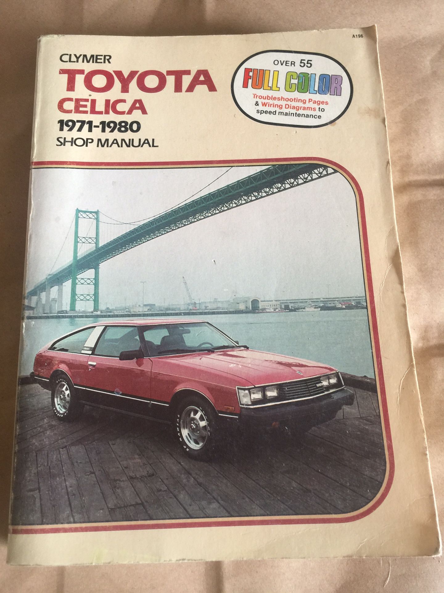Car Manual Toyota Celica Q 1971-1980