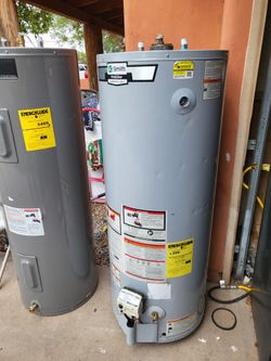 Gas Water Heater 50 gal in good condition and Warranty Works Great 19th Ave And Baseline pick up only