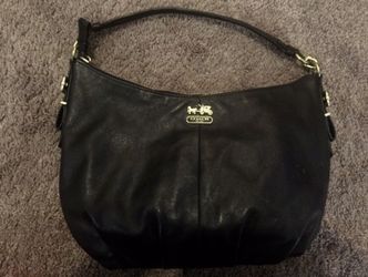 Black coach bag