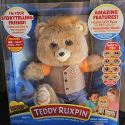 Teddy Ruxpin New In Box Interactive Bear With Bluetooth