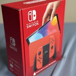 Nintendo Switch Oled Mario Version