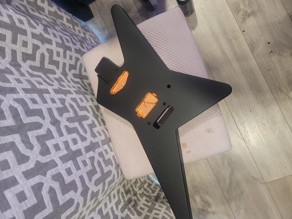 Star Shaped Guitar Body