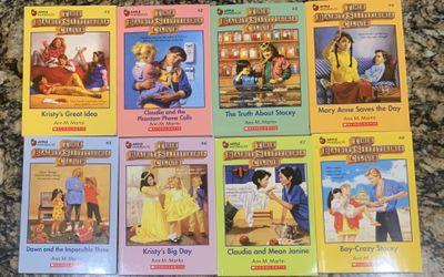 The Babysitters Club 8 Book Collection 