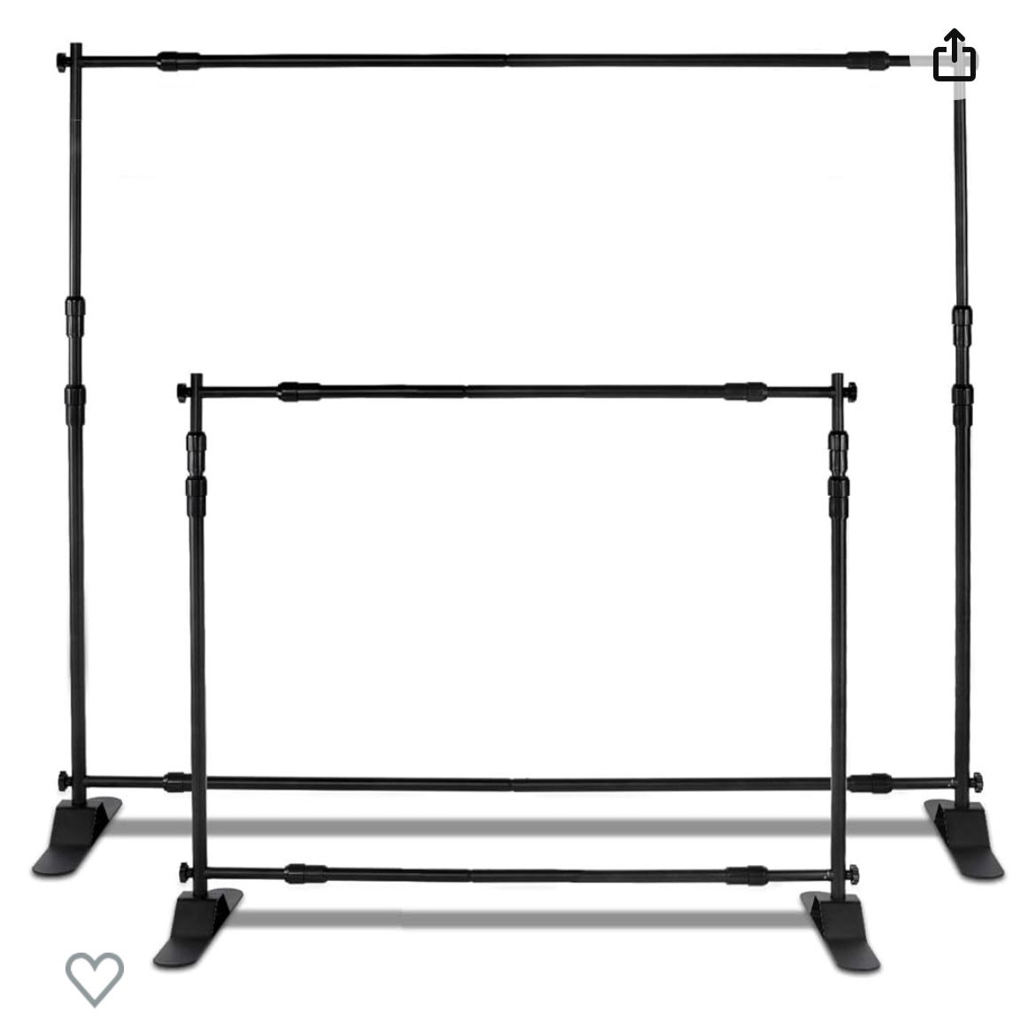 Heavy Duty Backdrop Stand/cortinero For Sale $45