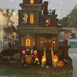 Disney Halloween village