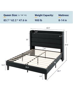 New-Queen bed