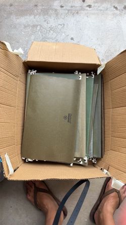 FREE FREE FREE legal-size hanging file folders with hooks