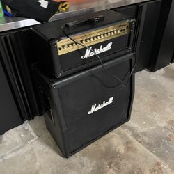 Marshall Half Stack: MG100HDFX Guitar Amp