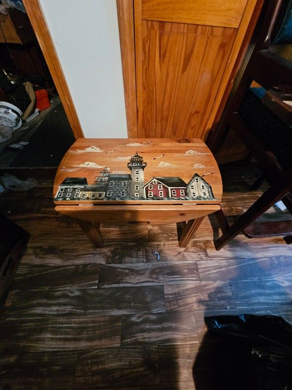 Painted Nautical Table