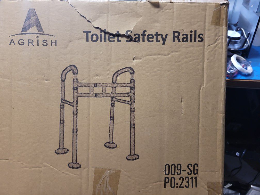 Agrish Toilet Safety Rails 