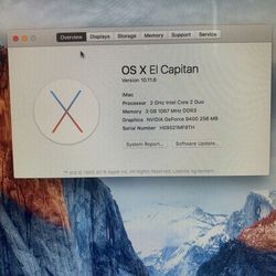 Apple imac 20” (Mid 2009)