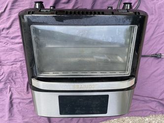 Iconites black large air fryer