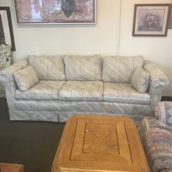 White And Grey Couch