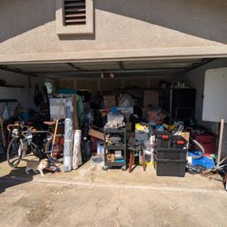 Selling Contents Of Garage (Except Motorcycle And Water Heater)