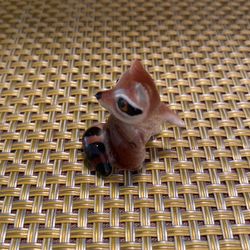 Vintage Miniature Raccoon. $5
