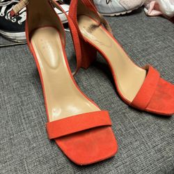 Women’s Size 10 Orange Heels