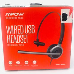 MPOW WIRED USB HEADSET