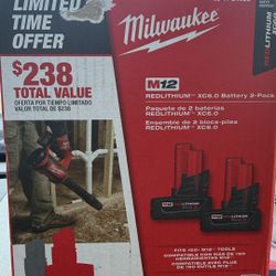 Milwaukee M12 6.0 
