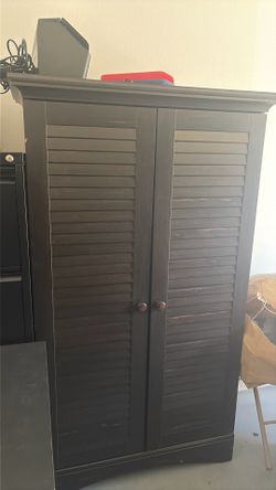 Tall Storage Cabinet / Wardrobe Cabinet – $95 OBO