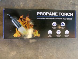 Propane torch weed burner kit