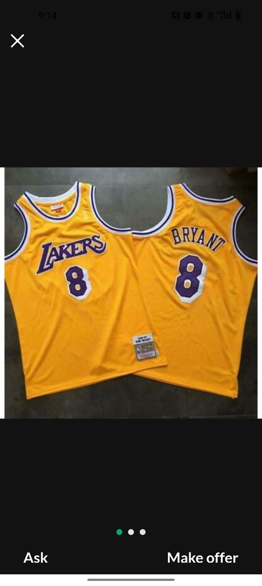 Lakers Jersey Playoffs James Reeves Kobe