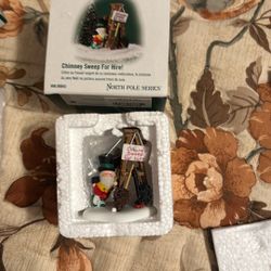 Dept 56. Chimney Sweep Fir Hire