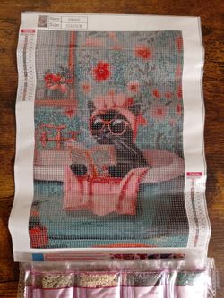 3 pack 10x14 cute cat diamond paintings
