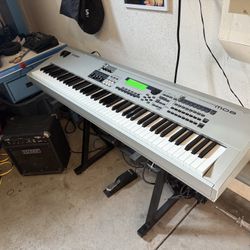 Yamaha MO8 Synthesizer/Piano Complete Or Separate Setup