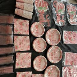 Little Girls First Birthday Party Supplies