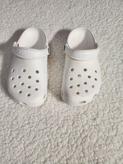 Crocs clasic clog blanco Unisex M 5 W7 hecho Mexico