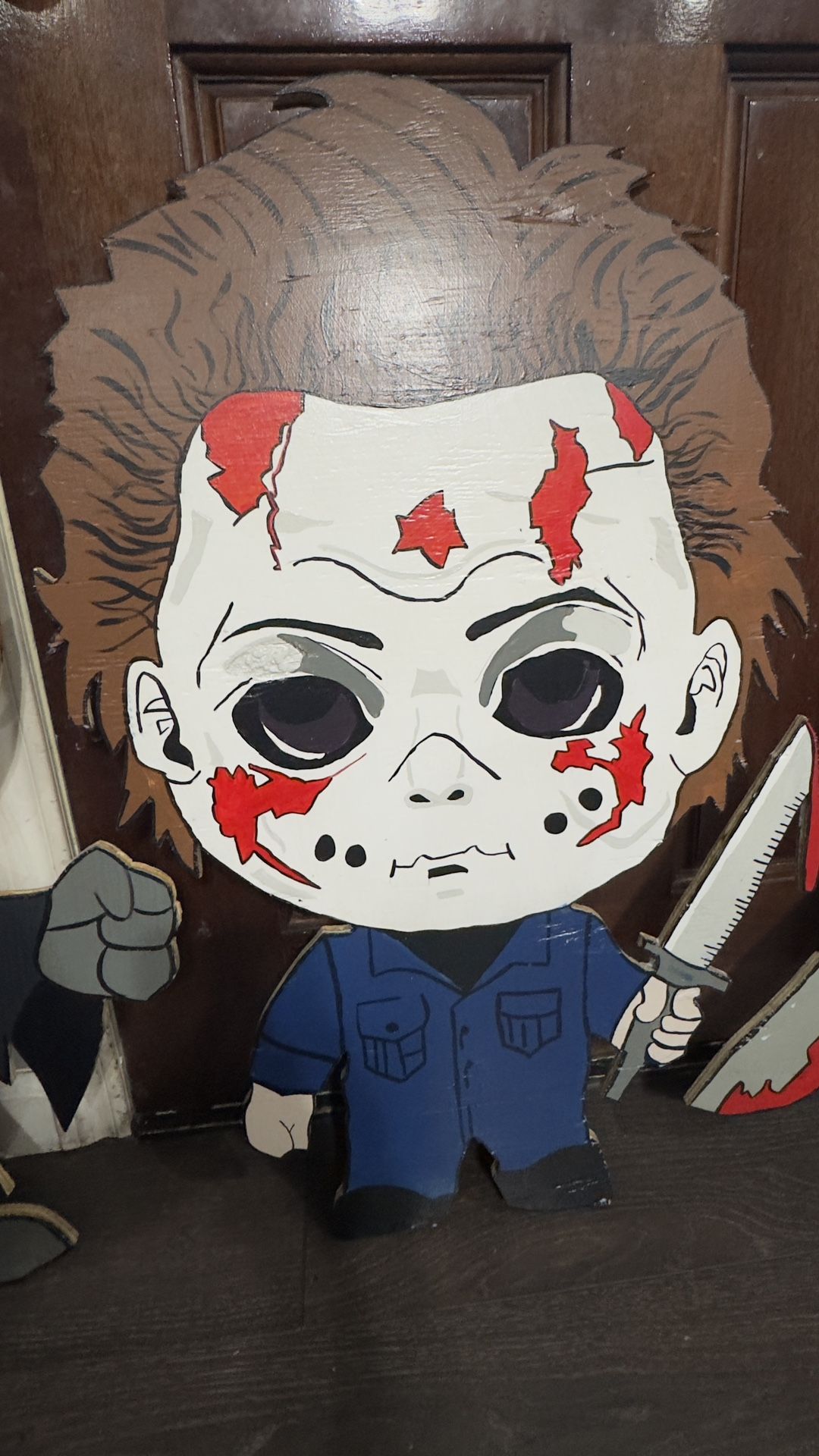 Michael Myers, Jason, Ghostface, Horror Yard Decoration