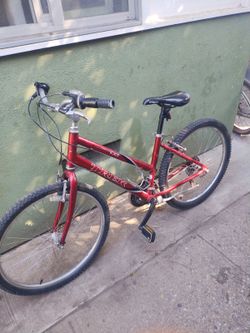 TREK NAVIGATOR 100 MEDIUM ALUMINUM HYBRID 7 SPD BIKE RIDES GREAT 💯
