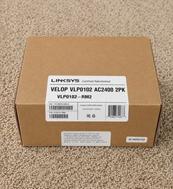 Linksys Velop Dual Band Ac2400 Intelligent Mesh WiFi Router