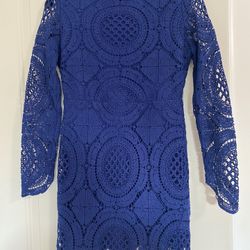 Rue21 Blue Lace Dress Medium