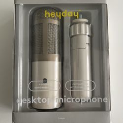 Heyday Desktop Microphone - Stone White NEW