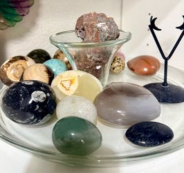 Collectible crystal rocks