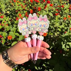 Labubu Acrylic Beaded Pen 