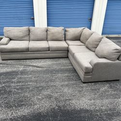 Large Grey Sectional