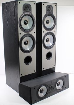 Paradigm Audiophile 3.1 Speaker Set - Floorstanding Towers, Center & Powered Subwoofer Bundle