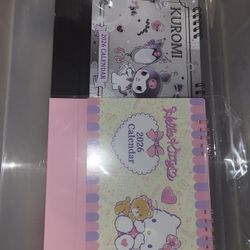 Hello Kitty & Kuromi Calendars 2026