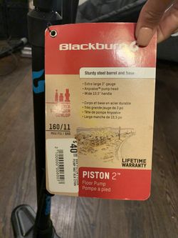 Never used Blackburn bike pump