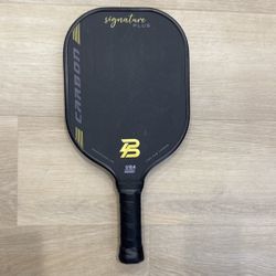Signature Plus Traditional Pickleball Paddle - Black