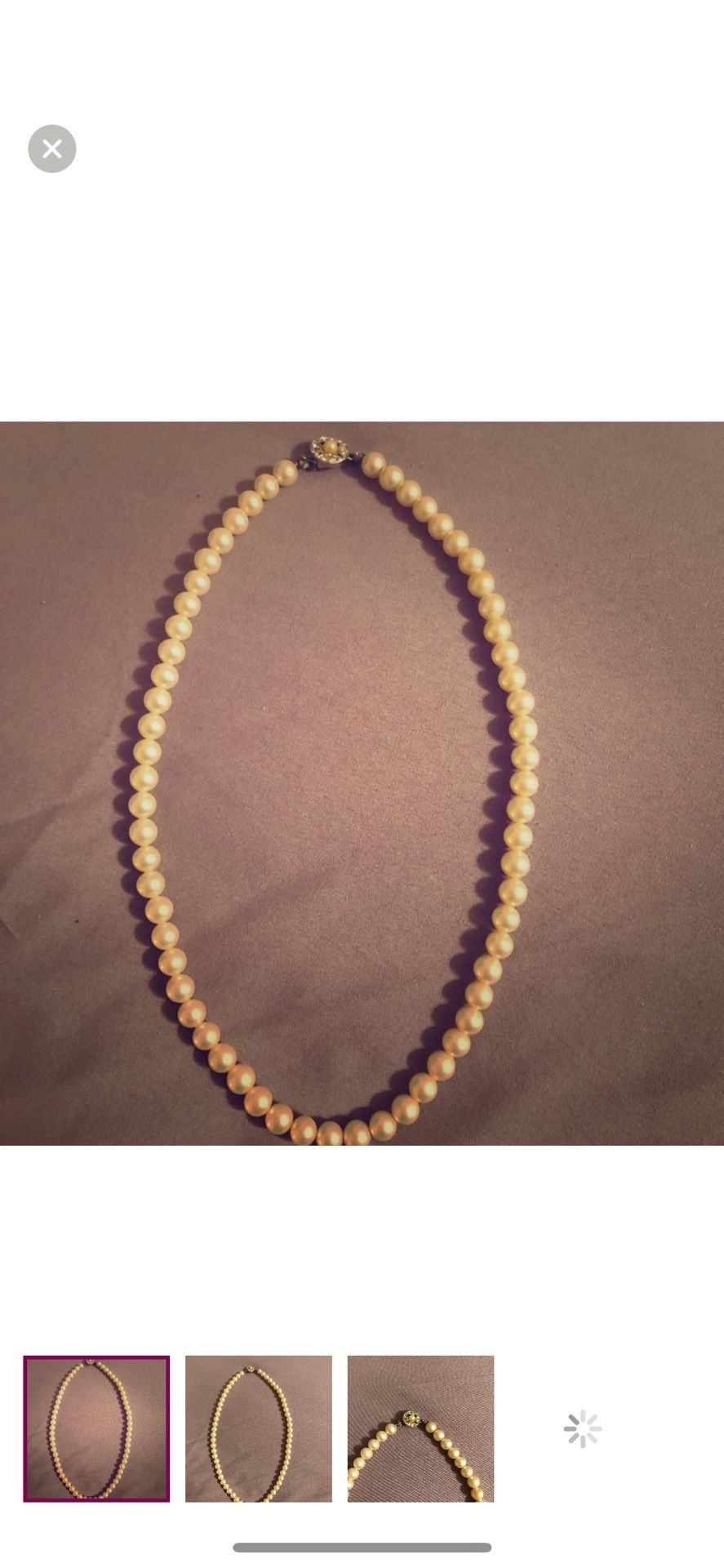 Elegant Pearl Necklace!