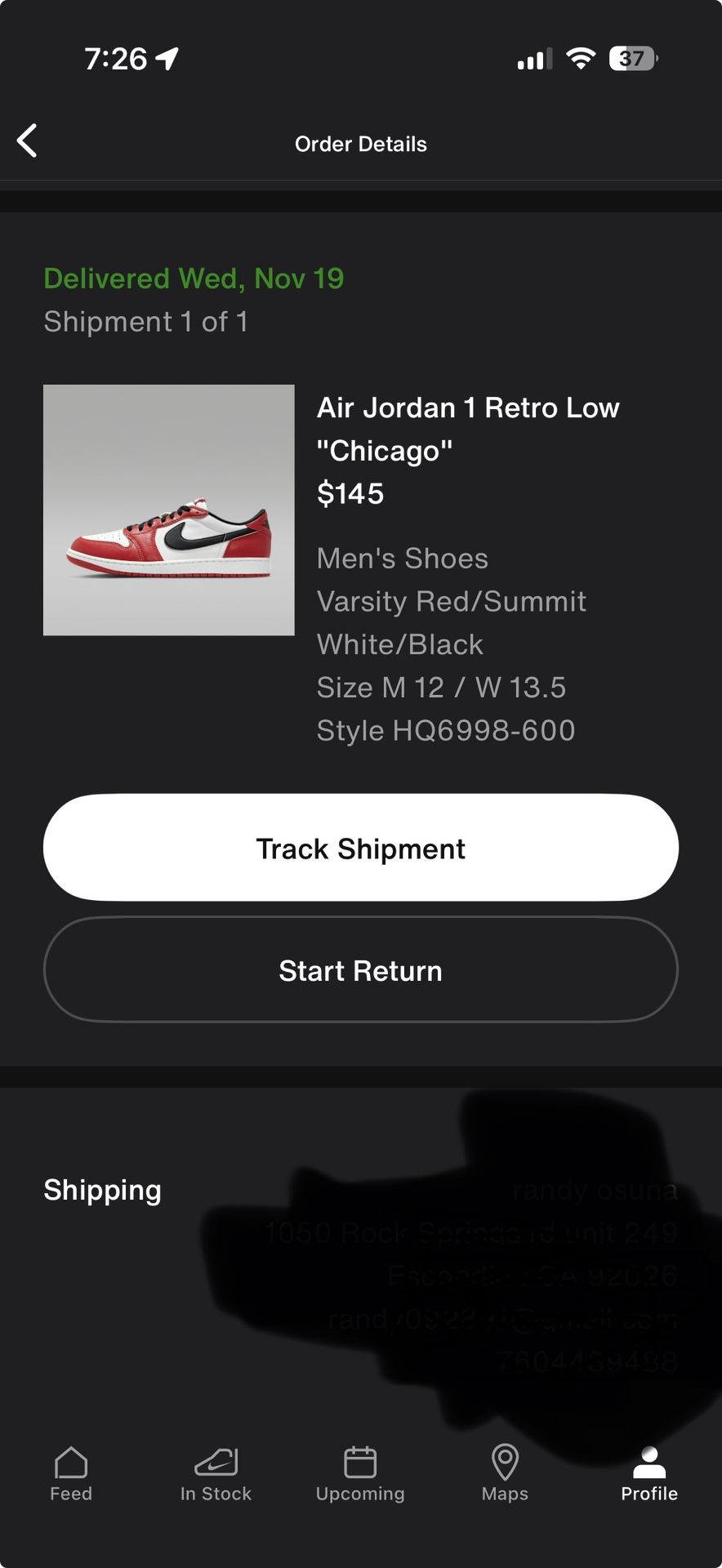 Jordan 1 Low Chicago