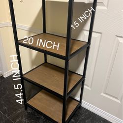 Four-Tiered Metal Shelf