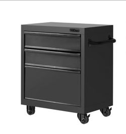 27-inch 3-Drawer Rolling Steel Tool Cabinet