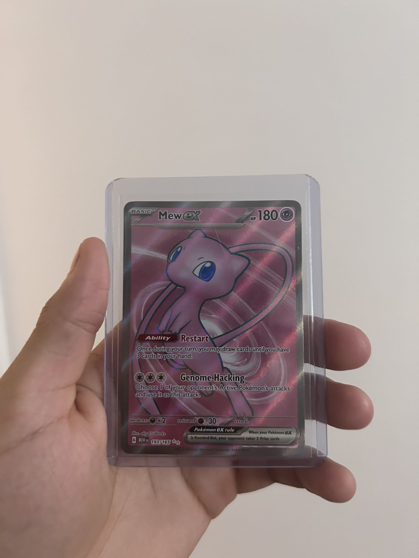 Pokemon Mew ex